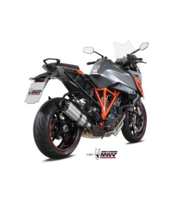 Mivv Slip-On Suono St. Steel con tapa carbono KTM 1290 Superduke GT 2016-24