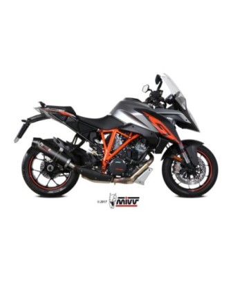Mivv Slip-On Oval carbono con tapa carbono KTM 1290 Superduke GT 2016-24