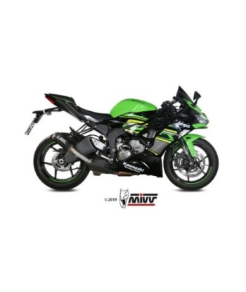 Mivv Slip-On Mk3 carbono Kawasaki ZX-6 R 636 2019-26