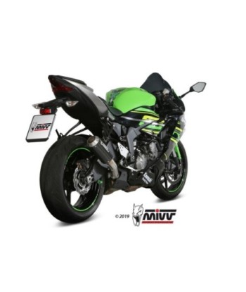 Mivv Slip-On Mk3 carbono Kawasaki ZX-6 R 636 2019-26