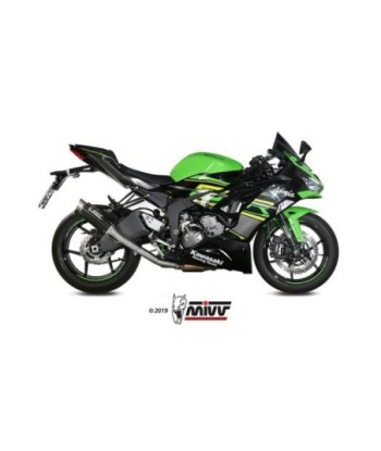 Mivv Tubo no kat (compatible con silenciadores Mivv y Originales) Kawasaki ZX-6 R 636 2019-26