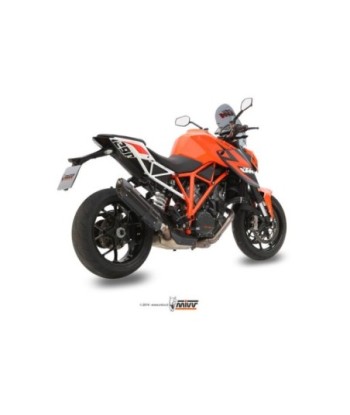 Mivv Slip-On Suono black con tapa carbono KTM 1290 Superduke 2014-19