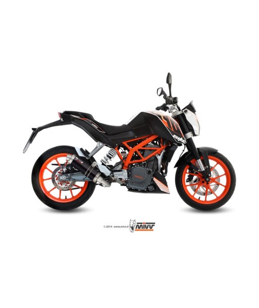 Mivv Full system 1x1 GP black KTM 390 Duke 2013-16