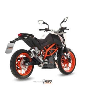 Mivv Full system 1x1 GP black KTM 390 Duke 2013-16