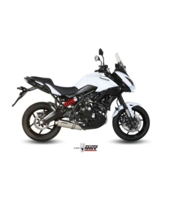 Mivv Full system 2x1 Oval St. Steel Kawasaki Versys 650 2015-20