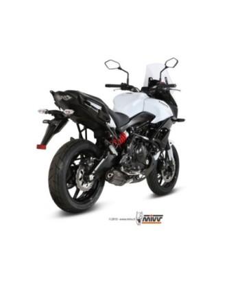 Mivv Full system 2x1 Suono black con tapa carbono Kawasaki Versys 650 2015-20