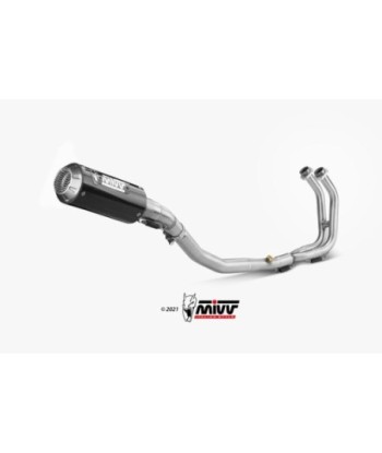 Mivv Tubo no kat (compatible con Silencioso Mivv y Original) Kawasaki Ninja 400 2018-20/Z400 2019-20