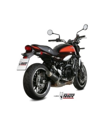 Mivv Slip-On GP Pro Black Kawasaki Z900 RS 2018-25