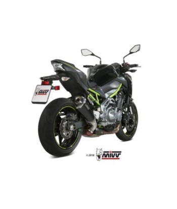 Mivv Slip-On Delta Race Black Kawasaki Z900 2017-19 / Z900 A2 (35 KW / 70 KW) 2017-26