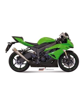 Mivv Slip-On X-Cone Plus St. Steel Kawasaki ZX-6 R 2009-16