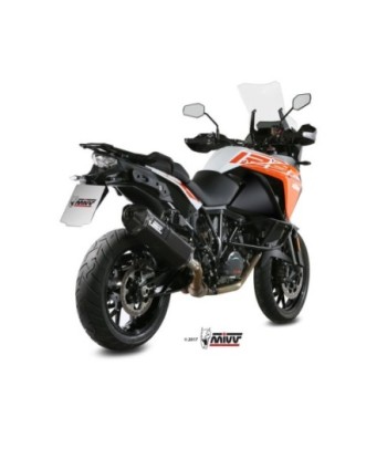 Mivv Slip-On Speed edge black KTM 1050/1090/1190/1290 Adventure
