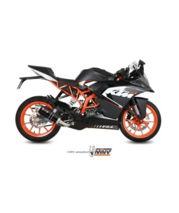 Mivv Full system 1x1 GP black KTM RC 125 2014-16