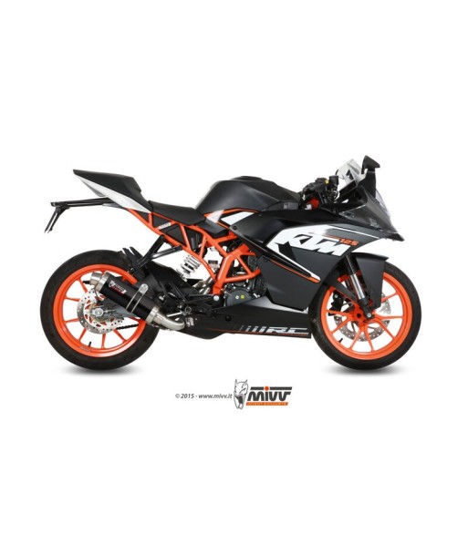 Mivv Full system 1x1 GP black KTM RC 125 2014-16