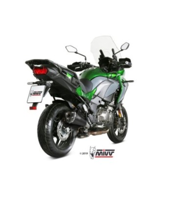 Mivv Slip-On Delta Race Black Kawasaki Versys 1000 / S / SE 2019-24