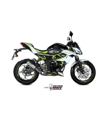 Mivv Slip-On Mk3 St. Steel Kawasaki Ninja 125 / Z125 2019-24