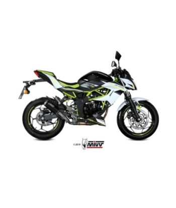 Mivv Slip-On Mk3 Black Kawasaki Ninja 125 / Z125 2019-24