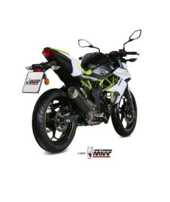 Mivv Slip-On GP Pro Black Kawasaki Ninja 125 / Z125 2019-24