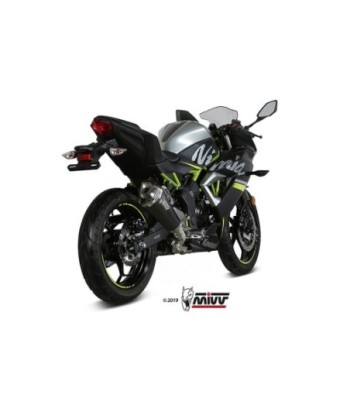 Mivv Slip-On Delta Race Black Kawasaki Ninja 125 / Z125 2019-24