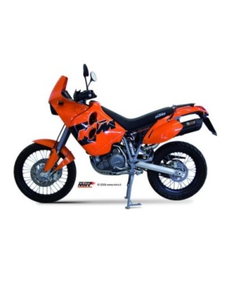 Mivv Slip-On Suono black con tapa carbono KTM LC4 640 Adventure 03-06 / 690 Enduro / SMC 08-13