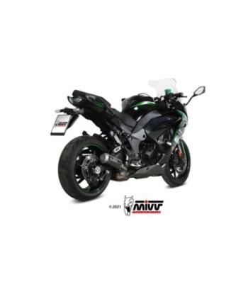 Mivv Slip-On Mk3 carbono Kawasaki Ninja 1000 SX / Tourer 2020-25