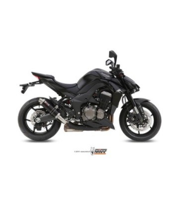 Mivv 2 Slip-On GP black Kawasaki Z1000 / Z1000 R Edition 2014-20