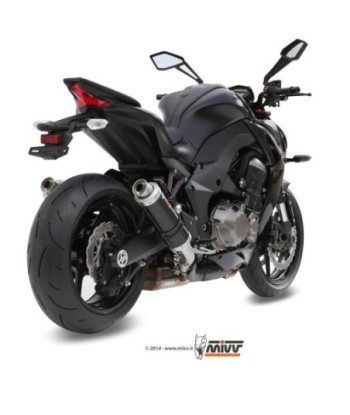 Mivv 2 Slip-On GP black Kawasaki Z1000 / Z1000 R Edition 2014-20