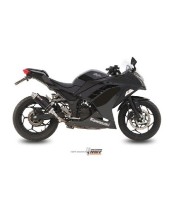 Mivv Slip-On GP black Kawasaki Ninja 300 2013-16 / Z300 2015-16