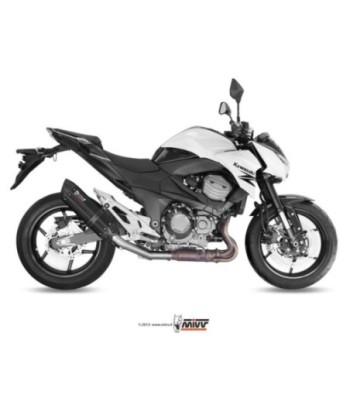 Mivv Slip-On Suono black con tapa carbono Kawasaki Z800 E 2013-16