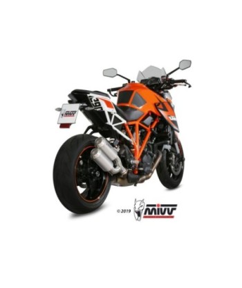 Mivv 2 Slip-On Mk3 St. Steel KTM 1290 Superduke 2014-19