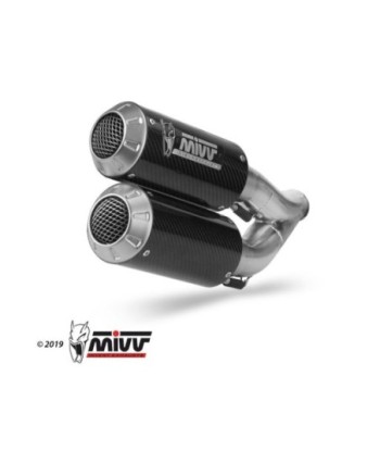 Mivv 2 Slip-On Mk3 carbono KTM 1290 Superduke 2014-19