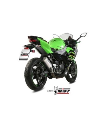 Mivv Slip-On Mk3 St. Steel Kawasaki Ninja 400 2018-23 / Z400 2019-23
