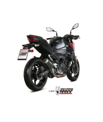 Mivv Slip-On Mk3 carbono Kawasaki Ninja 400 2018-23 / Z400 2019-23