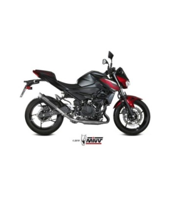 Mivv Slip-On GP Pro Black Kawasaki Ninja 400 2018-23 / Z400 2019-23