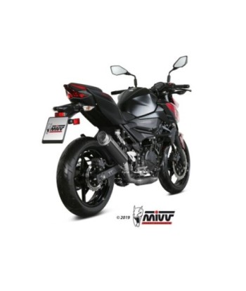Mivv Slip-On GP Pro Black Kawasaki Ninja 400 2018-23 / Z400 2019-23
