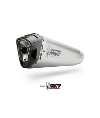 Mivv Slip-On Delta Race St. Steel Kawasaki Ninja 1000 SX / Tourer 2020-25