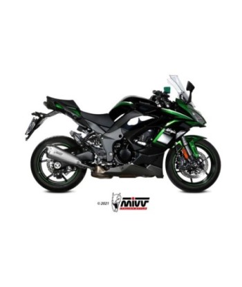 Mivv Slip-On Delta Race St. Steel Kawasaki Ninja 1000 SX / Tourer 2020-25