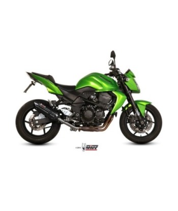 Mivv Slip-On Suono black con tapa carbono Kawasaki Z750 2007-14