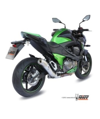 Mivv Slip-On Ghibli St. Steel Kawasaki Z800 2013-16