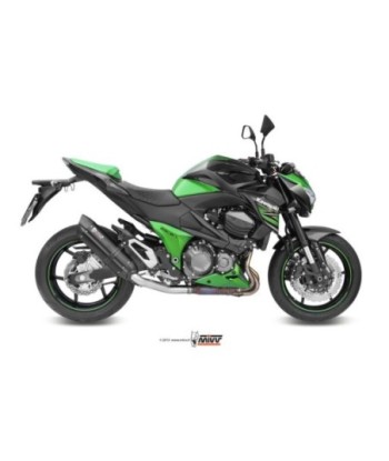 Mivv Slip-On Suono black con tapa carbono Kawasaki Z800 2013-16