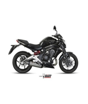 Mivv Full system 2x1 Suono St. Steel con tapa carbono Kawasaki ER-6n / f 2012-16