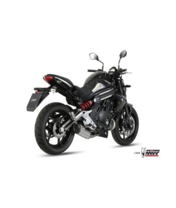 Mivv Full system 2x1 Suono St. Steel con tapa carbono Kawasaki ER-6n / f 2012-16