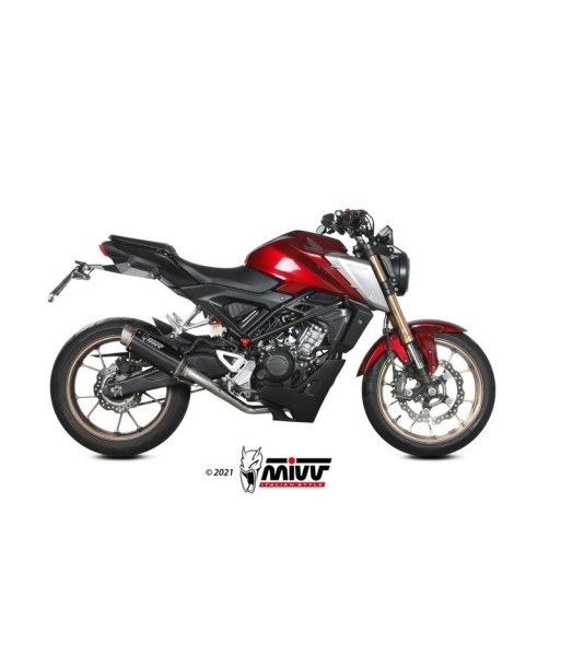 Mivv Full system 1x1 GP Pro Black Honda CB 125 R 2021-24