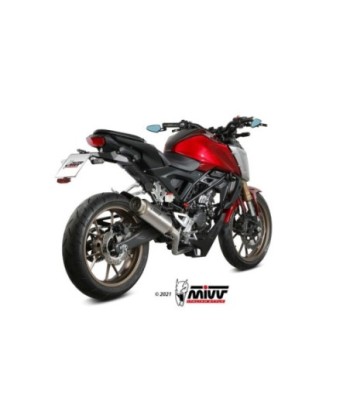 Mivv Full system 1x1 GP Pro Titan Honda CB 125 R 2021-24