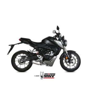 Mivv Full system 1x1 MK3 St. Steel Honda CB 125 R 2018-20