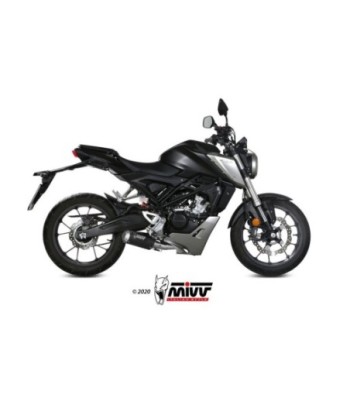 Mivv Full system 1x1 MK3 black Honda CB 125 R 2018-20