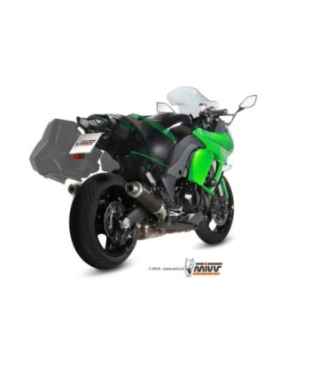 Mivv 2 Slip-On GP carbon Kawasaki Z1000 SX / Ninja 1000 SX 2014-19