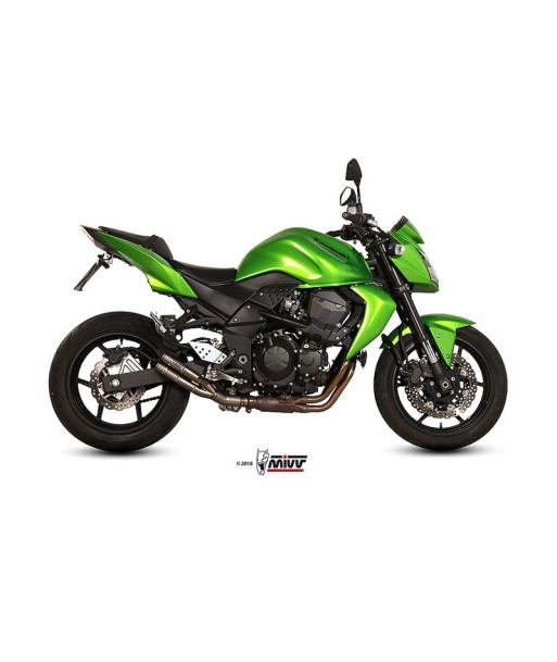 Mivv Slip-On Double Gun Full titanium Kawasaki Z750 2007-14