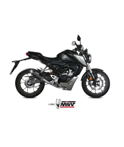 Mivv Full system 1x1 GP Pro black Honda CB 125 R 2018-20