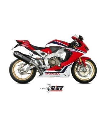 Mivv Slip-On Speed edge black Honda CBR 1000 RR 2017-19