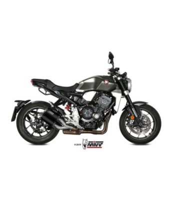 Mivv 2 Slip-On Mk3 Black Honda CB 1000 R 2018-24